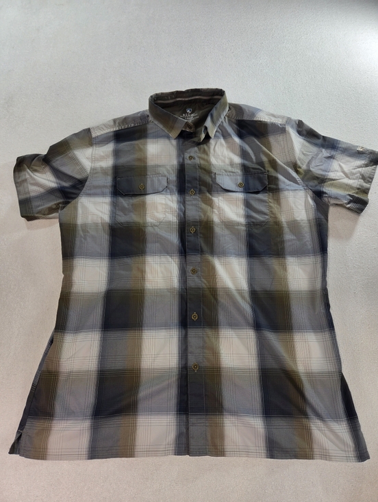 Kuhl Other - Kuhl Plaid Short Sleeve Button Up Shirt Large